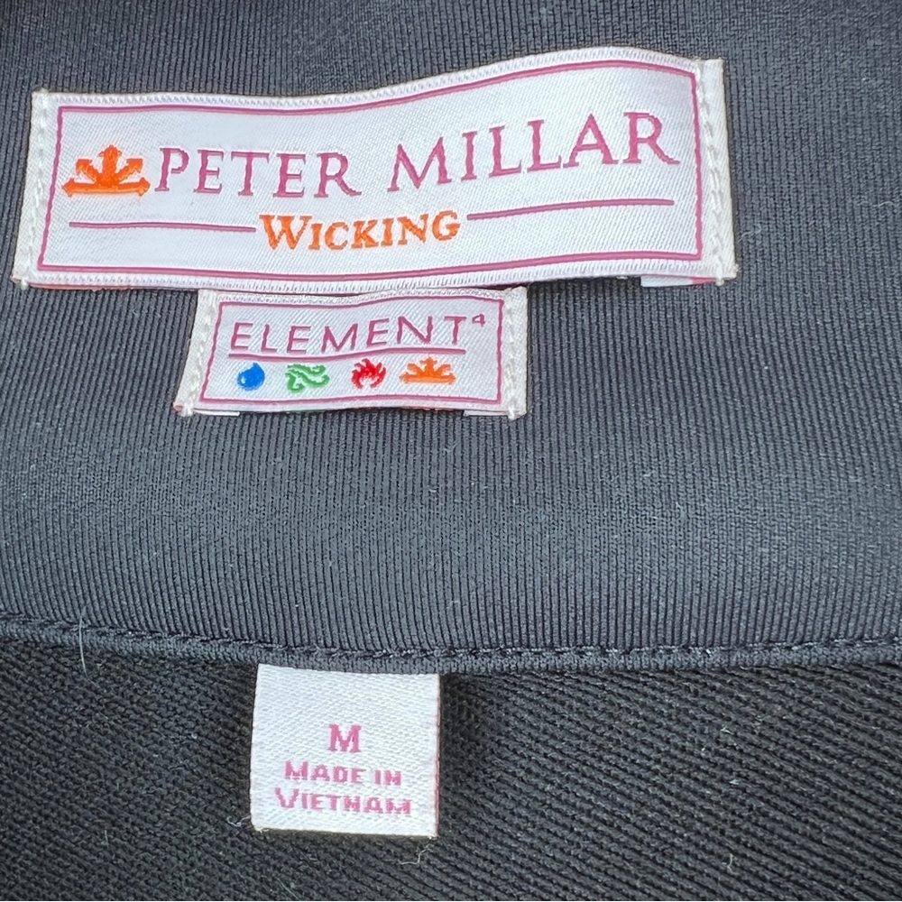 Peter Millar wicking element women’s 1/4 zip pullover shirt top - Picture 2 of 11